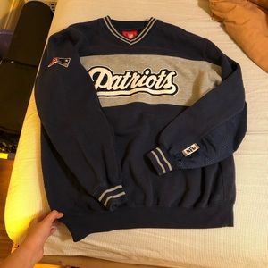 SOLD Majestic Vintage Style Patriots Sweatshirt